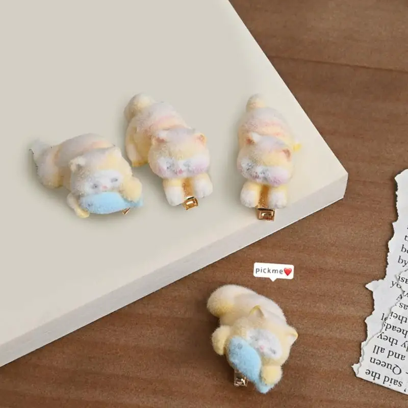 

A52E Elegant Face Hair Accessory Comfortable Hairpiece Cartoon Hair Clip