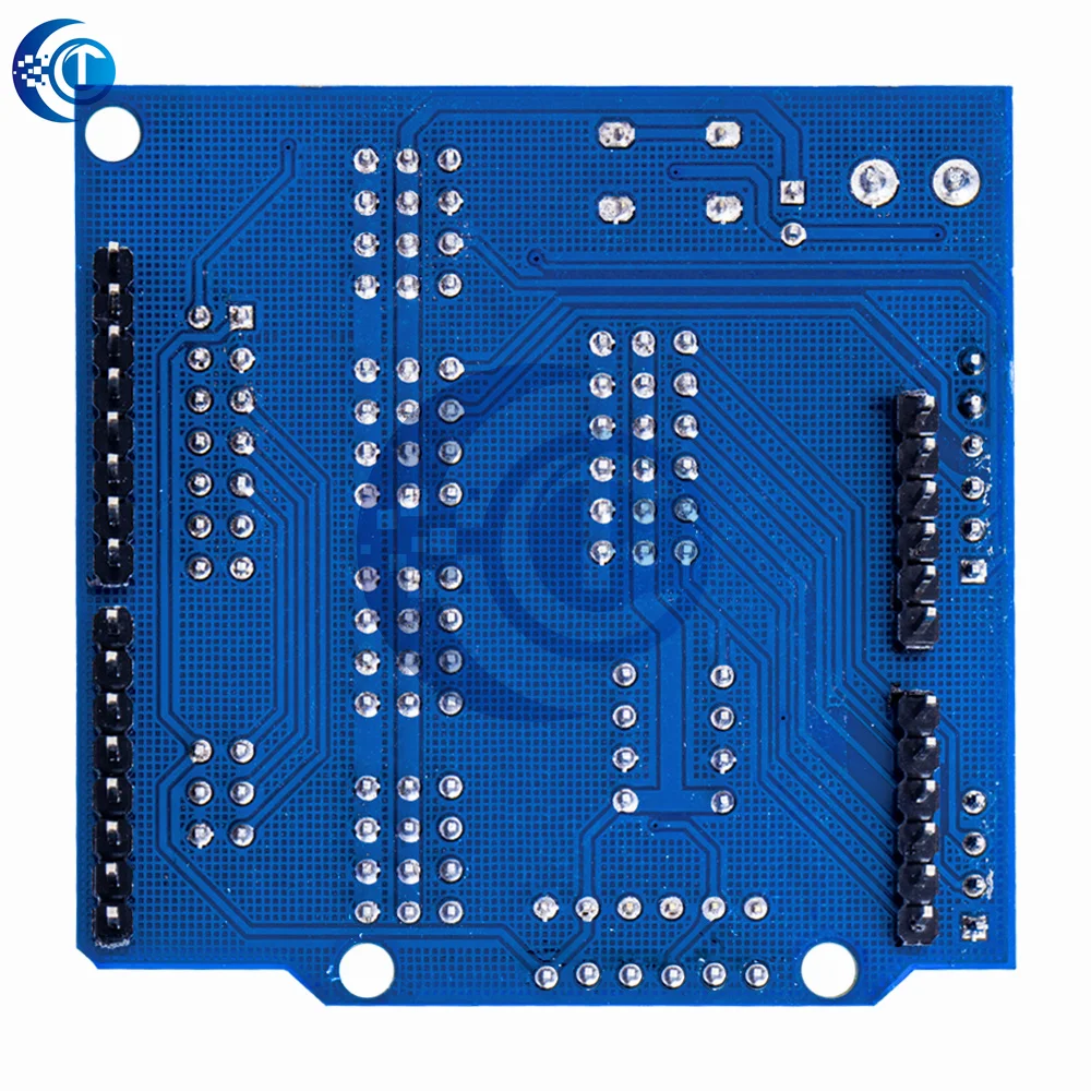 1 قطعة V5 الاستشعار درع لوح تمديد درع لاردوينو UNO R3 V5.0 وحدة إلكترونية الاستشعار درع V5 لوح تمديد