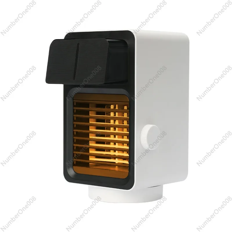 

Small Household Heating Electric Heater, Desktop Shaking Head Office Humidification Mini Portable Heater