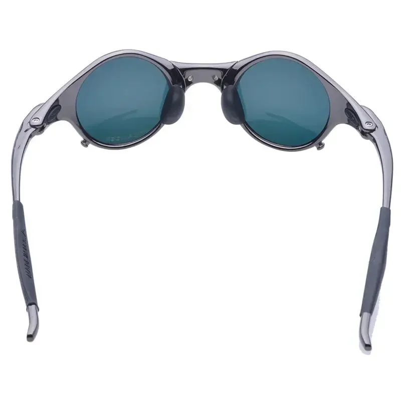 Lunettes de vélo polarisées à monture en métal, lunettes de soleil de pêche en plein air et de soutien-gorge, couleur odor, contre-boîte, haute qualité