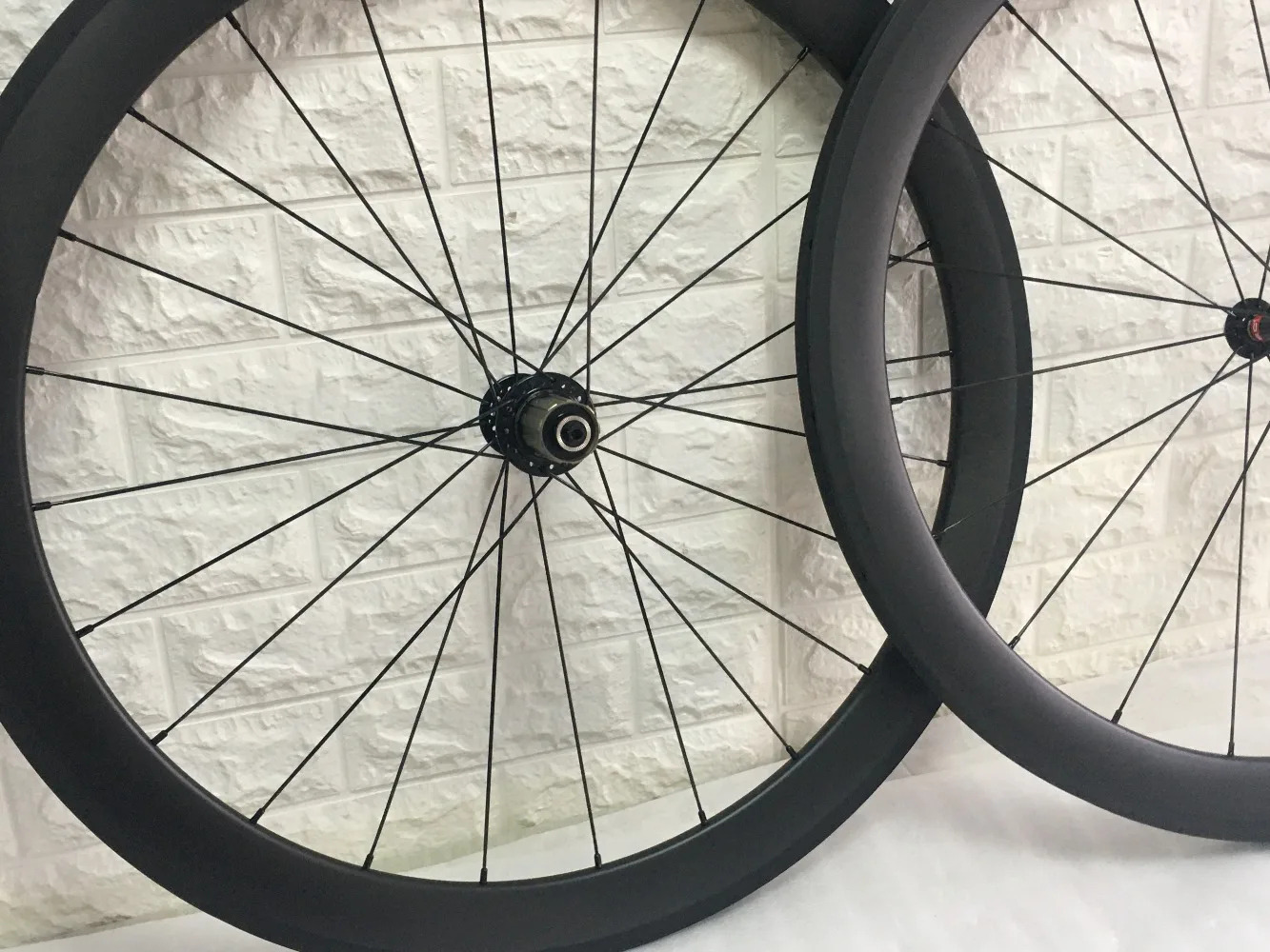 عالية الجودة خفيفة الوزن للغاية 700C الطريق دراجة العجلات 23 مللي متر عرض 50 مللي متر عمق أنبوبي الكربون الطريق عجلات الدراجة #3
