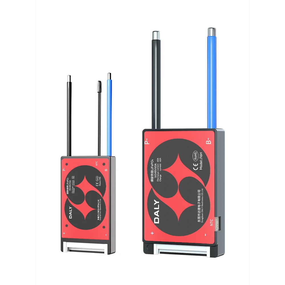 DALYBMS Li-ion 7S 24V 10S 36V 13S 48V 20A 40A 60A Батарея с балансом низкой высокотемпературной защиты от отключения Daly BMS