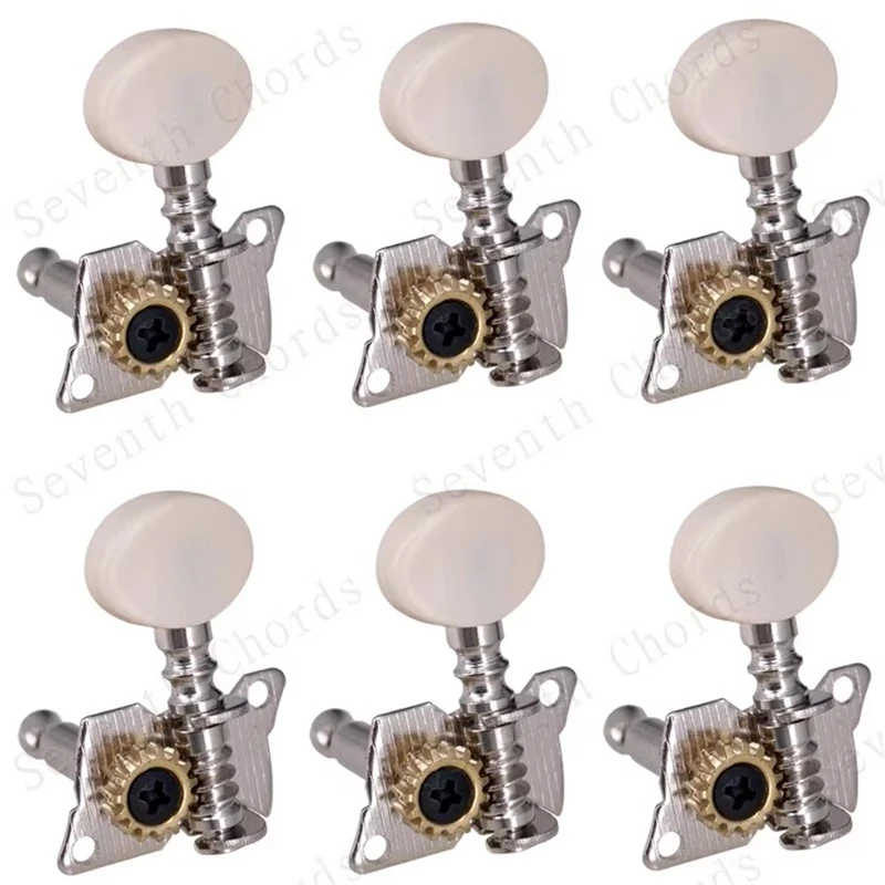 Holz Folk Akustische Gitarre Tuning Pegs Knopf Twist Upwinding Akkord Ausrichtung Achse Öffnen Einzigen Loch Für Gitarre Teile – Detail 9