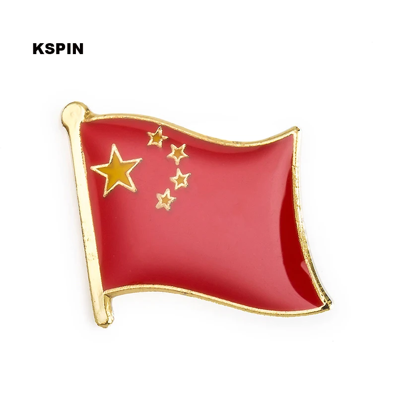 China Flag Badge Flag Laple Pin Badges Flag Brooch