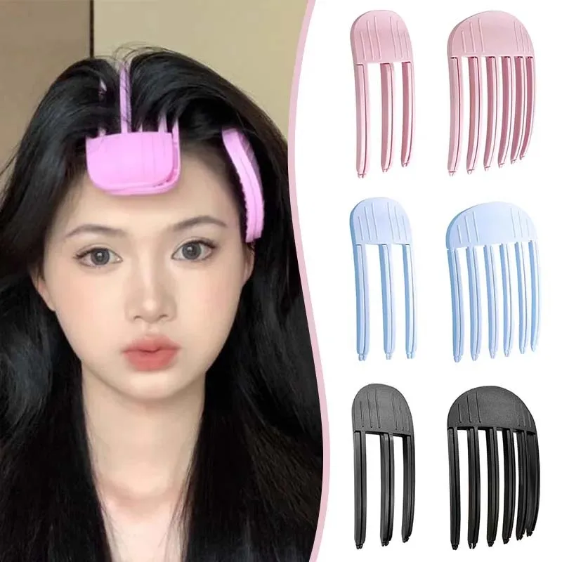 Fluffy Hairpin Curling Bangs Clips Hair Skull Top Artifact Women Fluffy Spring-Shaped Comb Headdress Fashion Volume Hair Roller