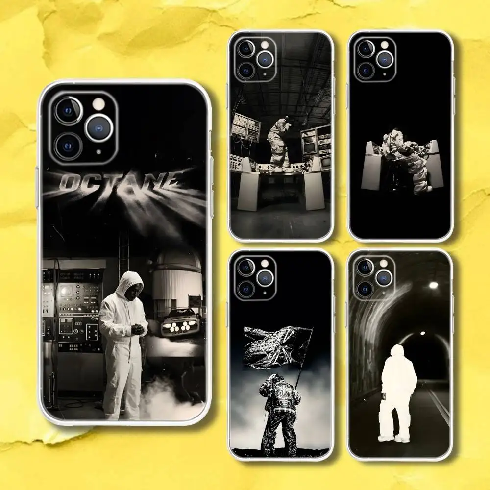 

D-Don Toliver O-Octane Transparent Phone Case For iPhone 17,13,15,12,11,14,16 Pro Max Mini 7,8 Plus SE4,17E Air Cover Fundas