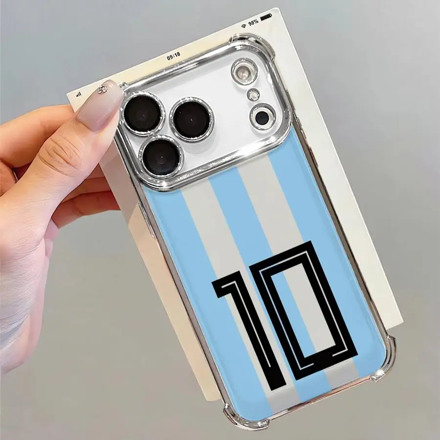 Case for iPhone 17 Air 16 17 Pro Max 13 15 Plus 12 14 11 Soft Phone Cover Number 10