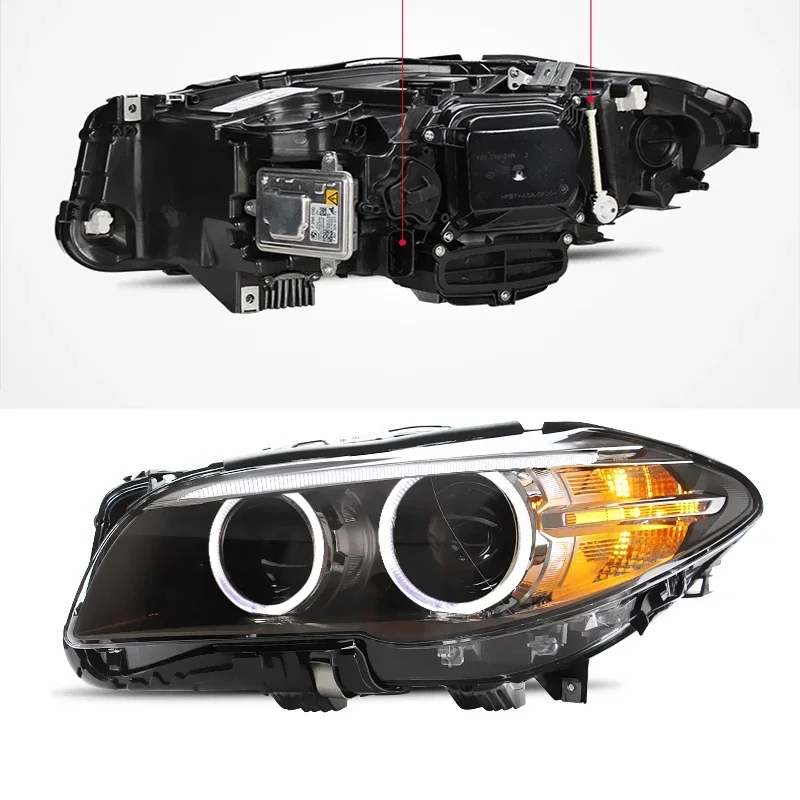 LED Head Light Assembly Front Lamp Plug-and-Play Luxury Sedan Fitment 2011-2015