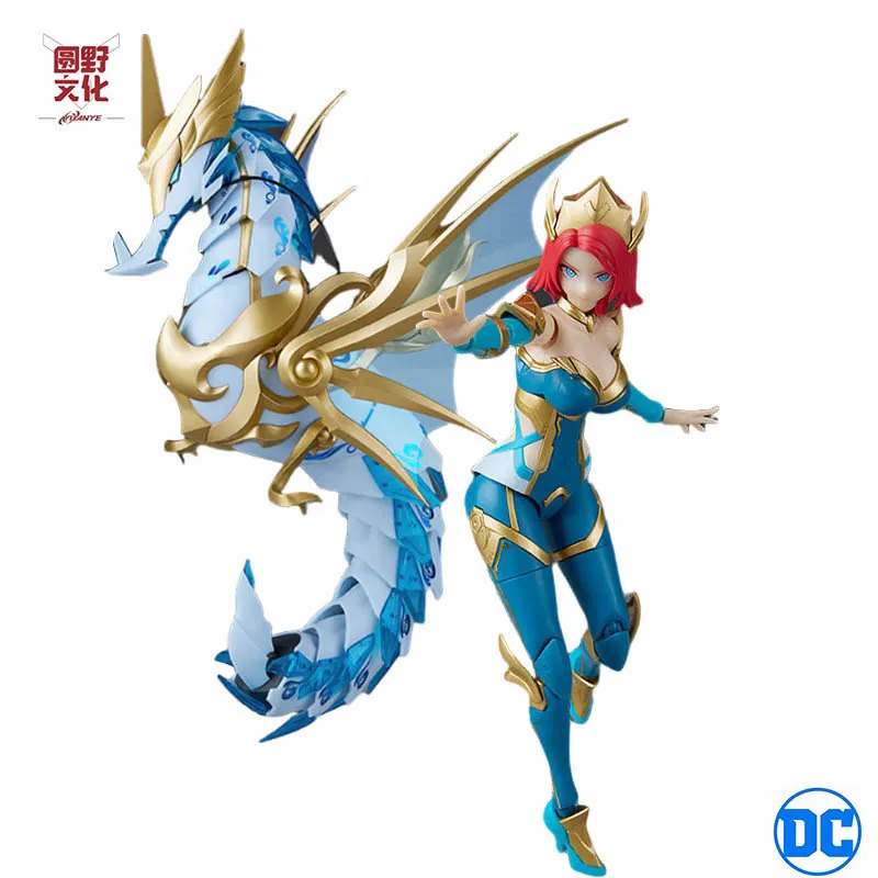 MS GENERRL X Yuanyewenhua DC バットマン アクアマン メラ モビルスーツ ガール アニメ アクションフィギュア 組み立てモデル コレクション玩具