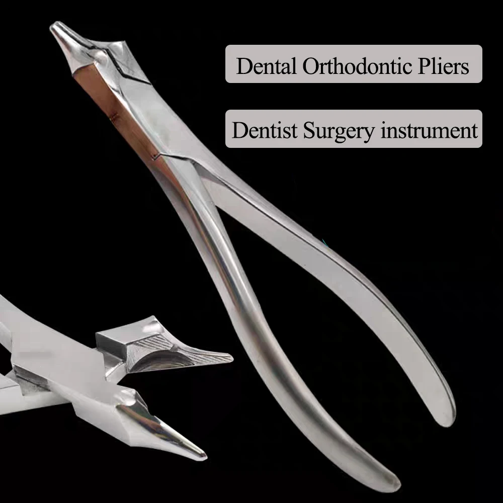 

Dental Orthodontic Plier Distal End Cutter Plier Ligature Cutter Band Removing Forcep Stainless Steel Dental instrument Tool
