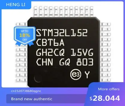 

Новинка 100%, Высококачественная продукция STM32L152CBT6A L152CBT6 STM32L152CBT6TR STM32L152C8T6