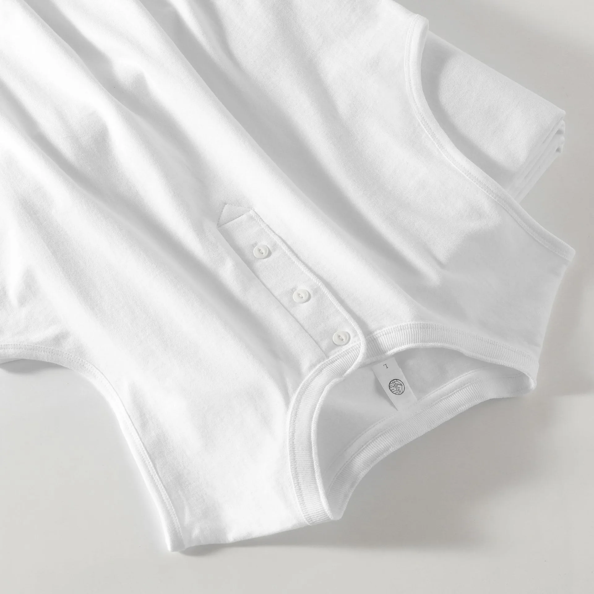 Henley Shirt Cotton Vest American Vintage Hen Sleeveless T-Shirt