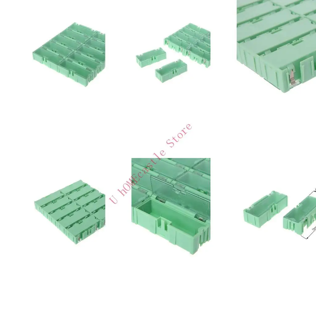 63HF Mini SMT Electronic Box IC Electronic Components Storage for Case 75x31.5x21