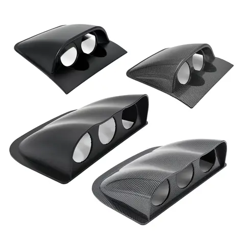 52MM Car Gauge Pod Black Single & Dual & Triple Hole Gauge Holder Racing Car Left Right Drive Bracket for 2 inch Meter Universal 8 best sales autometer gauge - №5