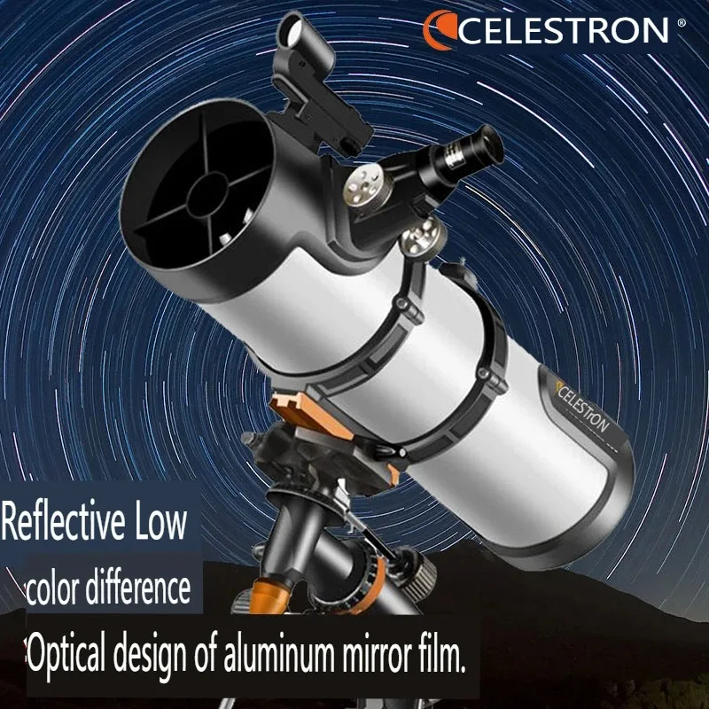 Celestron 130EQ Kids Astronomical Telescope - Professional Grade for Stargazing High Magnification HD Imaging Deep Space Viewing