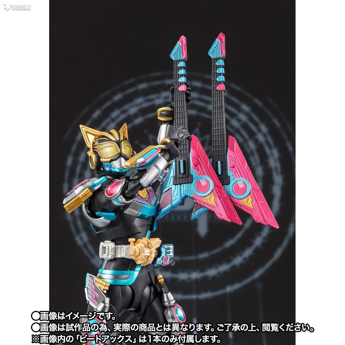 Bandai Original SHF Kamen Rider serie limitada Kamen Rider Na-Go Beat forma figura de Anime adornos coleccionables regalos para niños