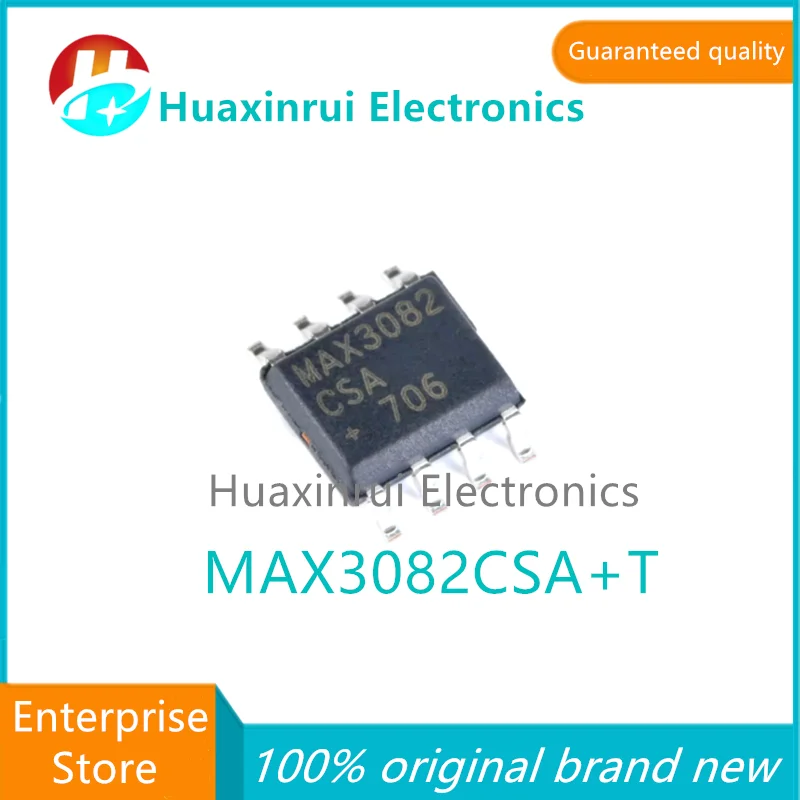 MAX3082CSA+T SOP-8 100% original brand new silk screen MAX3082CSA RS-422/RS-485 transceiver chip MAX3082CSA+T