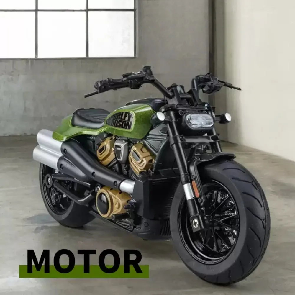 

1:12 SportsterS R1 сплав мотоцикл игрушка литая под давлением модель автомобиля переднее колесо рулевое управление заднее колесо подвеска мотоцикл мальчик подарок на день рождения