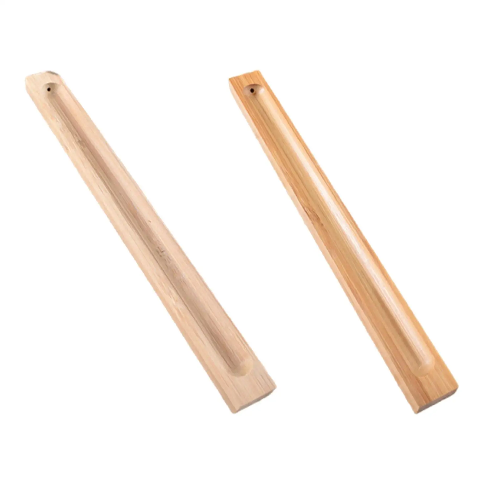 Incense Holder for Sticks Incense Insert Tabletop Censer Craft Bamboo Catcher Plate for Dining Room Bedroom Office SPA Yoga