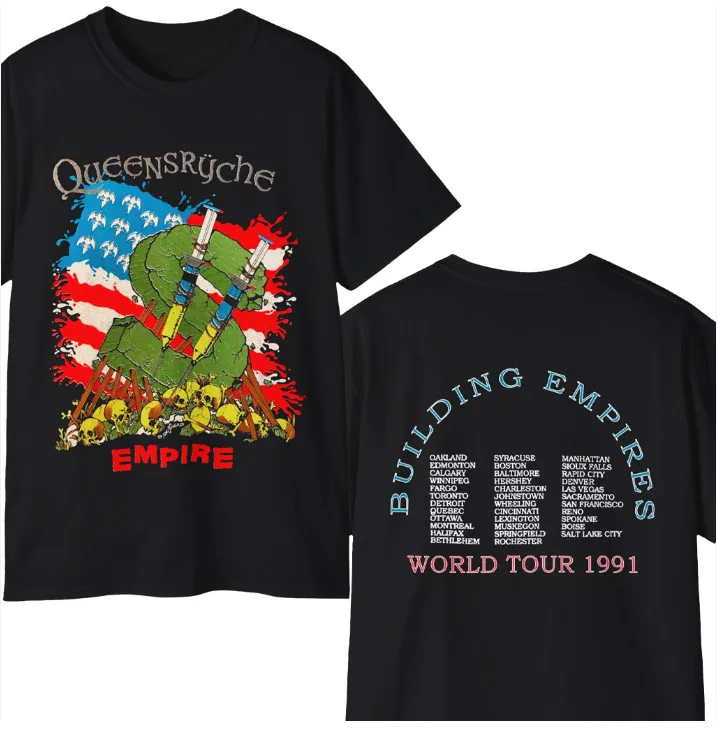 

Rare 1991 Queensryche Empire Shirt - TokoPyramid