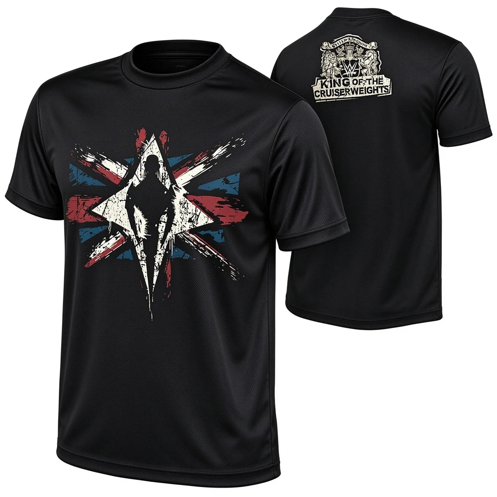 Neville PAC Benjamin Satterley 1986-2026 Memorial T-Shirt Men's 3D Print Sports Quick Dry Wrestling Fan Plus Size T-Shirts 5XL