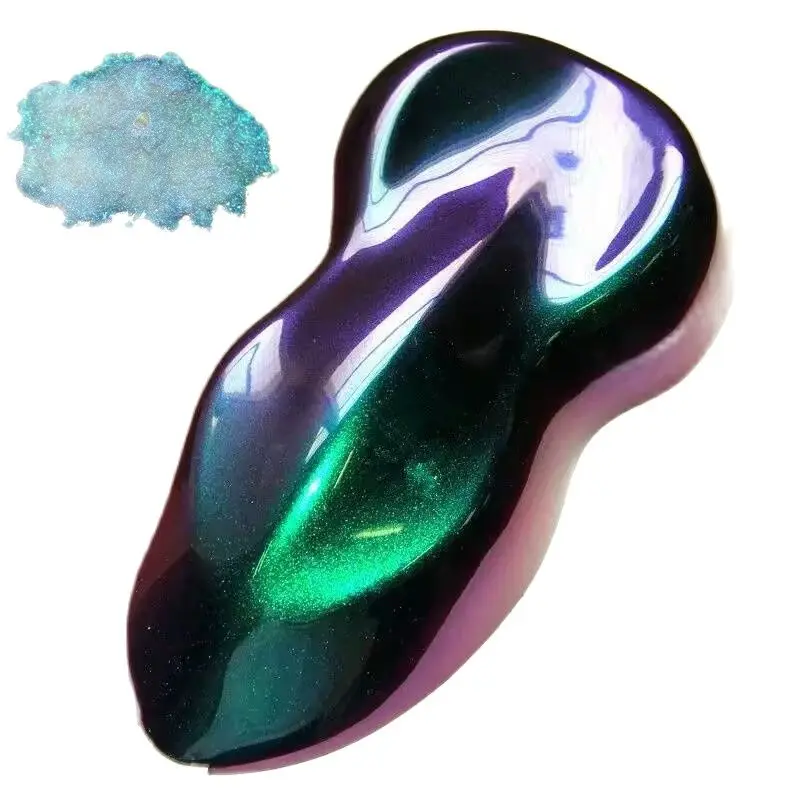 Magic Mirror Powder Optical Chameleon Nail Makeup Cosmetics Spray Printing Crafts Angle Pearlescent Pigments