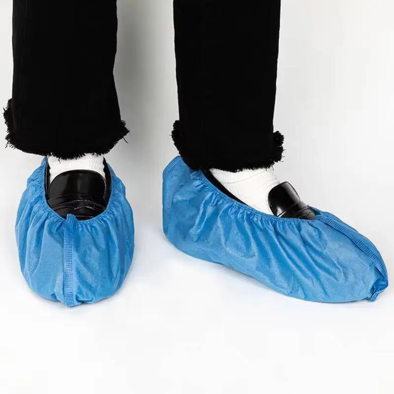 

Disposable Double Rib Plastic Ultrasonic Shoe Cover Machine Equipment Fully Automatic Non-woven Shoe Cover Machine