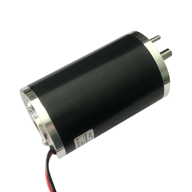 200W DC motor, permanent magnet motor, DC220V 5000 rpm, high power, adjustable speed, forward and reverse, high torque, lathe