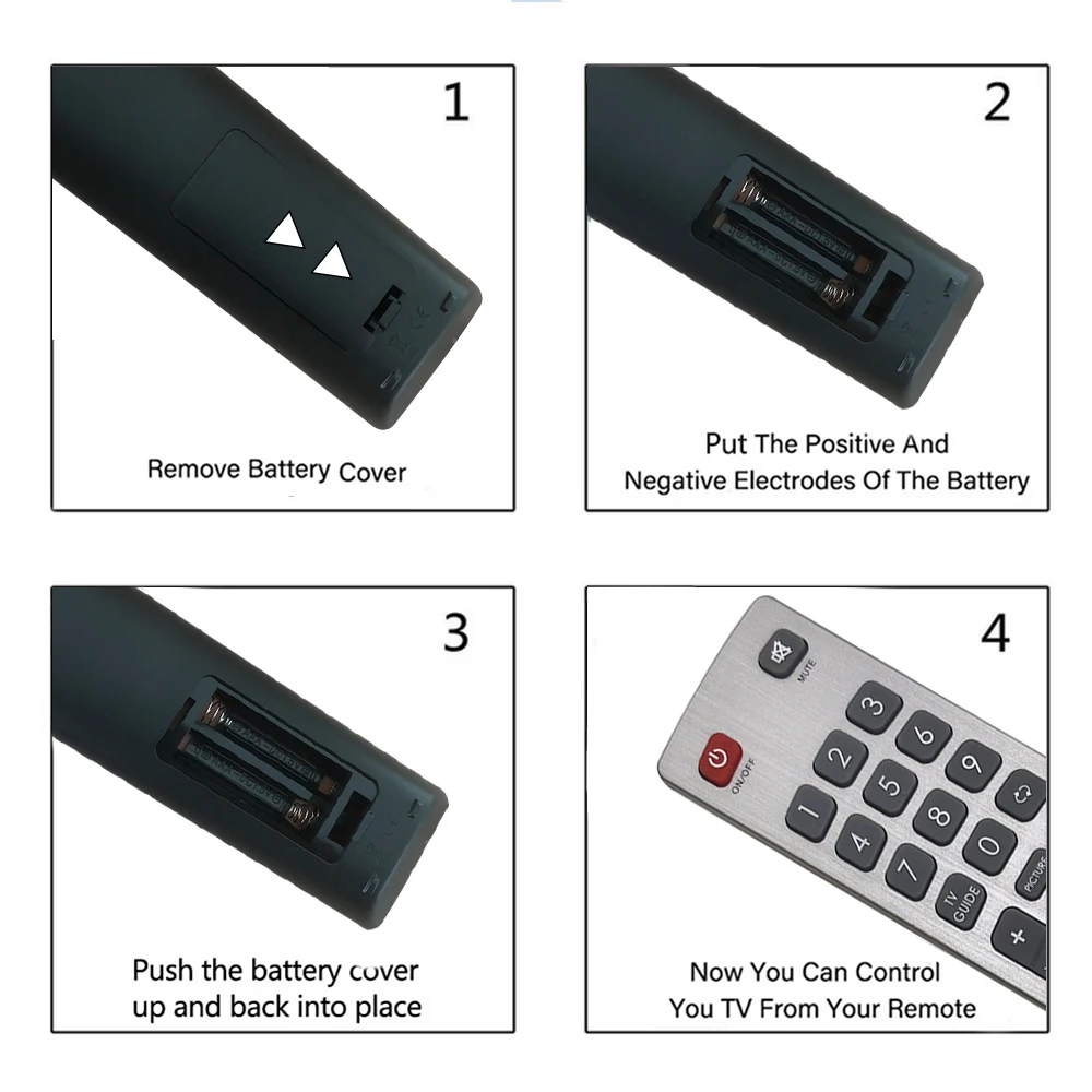 Replacement for the new SHW/RMC/0115 SHWRMC0115 Remote Control for Sharp Aquos 3D HD Smart TV with Netflix Youtube NET+