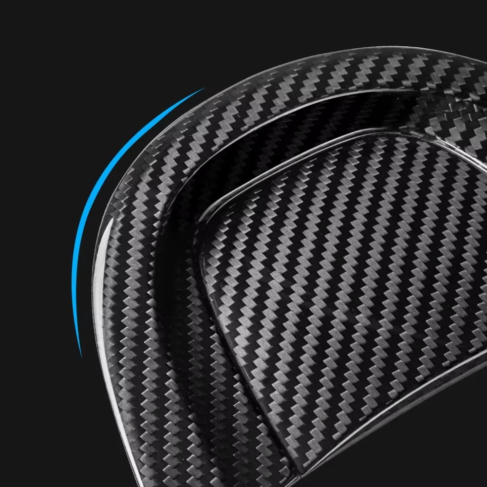 Carbon Fiber Car Interior Reading Lamp Panel Cover For MINI COOPER F54 F55 F56 F57 F60 Ceiling Light Trim Sticker Accessories 3
