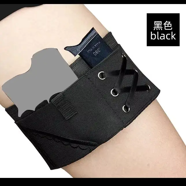 Verstellbares Oberschenkelholster für Damen mit 6 Ösen und rutschfesten Hosenträgern, tragbarer Halter für Jagd, Camping, Outdoor, Alltag und Auto – Detail 9