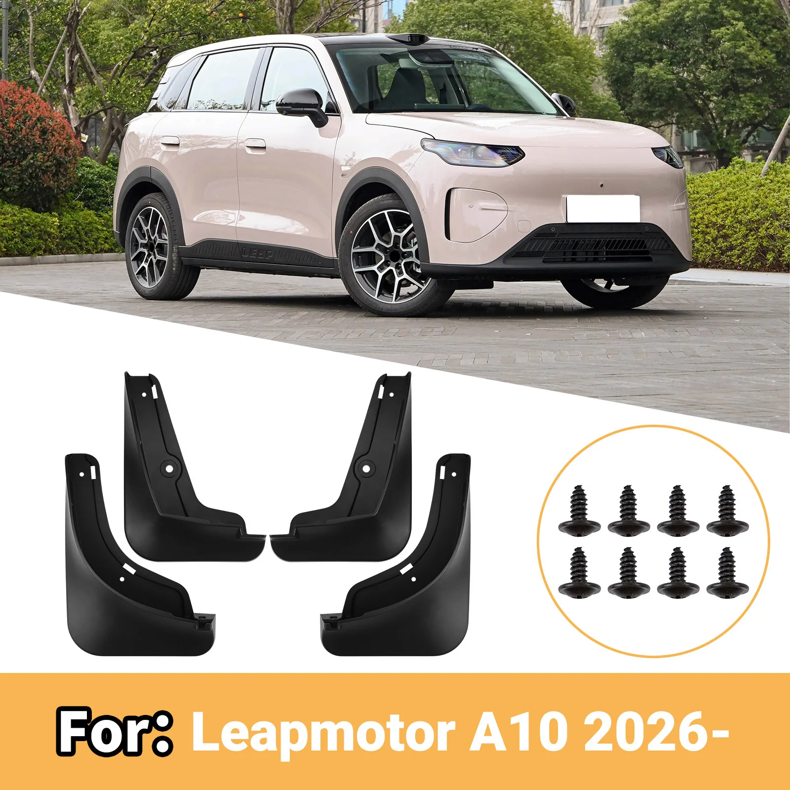 For Leapmotor A10 2026 car tire fender leather modification supplies car fender car accessories