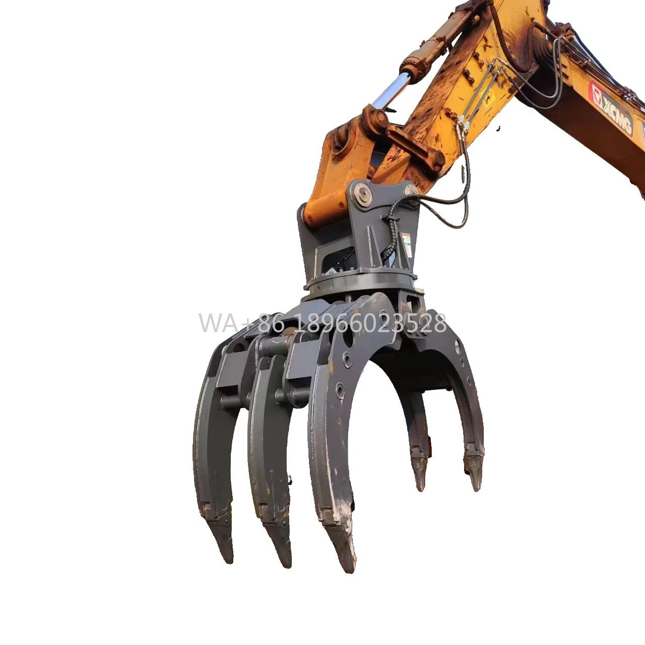 الخشب انتزاع المشابك سجل هيدروليكي مكون المحرك الأساسي Grapples جودة موثوقة بالجملة حفارة الغابات الملحقات الدورية