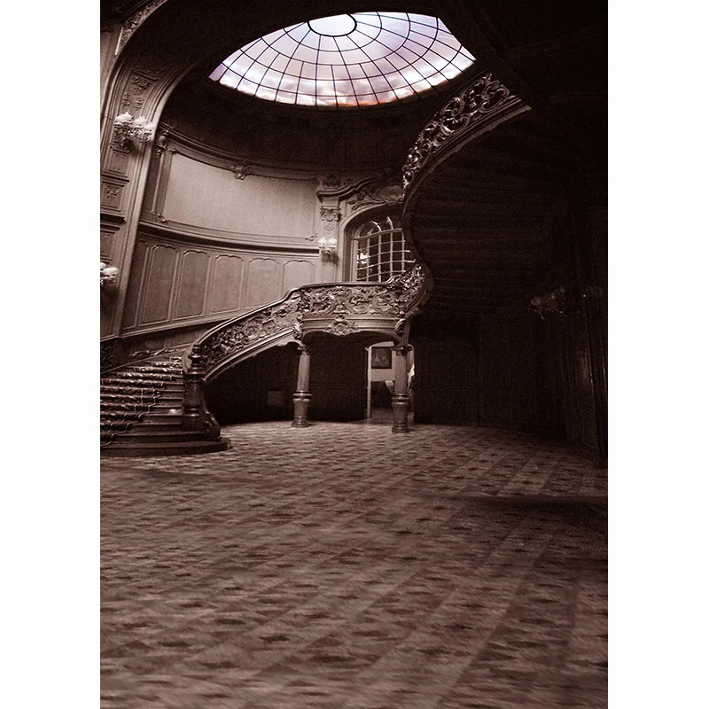 Fondos de fotografía clásicos Retro de palacio de estilo europeo, accesorios de arte, castillo, estudio de arquitectura, Fondo de ZS-08