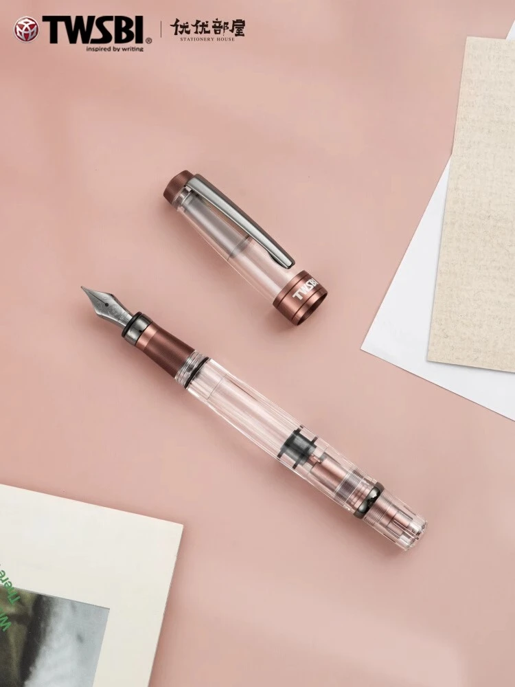 

TWSBI Sanwentang 580ALR Fountain Pen Limited Color Yafujiaduo Black Titanium Aluminum Pen Grip Piston Fountain Pen
