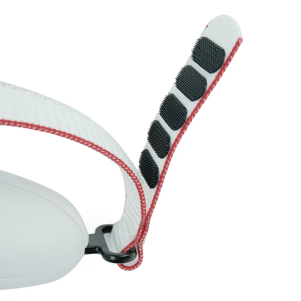 طقم بديل لجهاز تحكم ميتا كويست 3 ، غطاء بطارية مع حزام ، غطاء هزاز ، ملحقات ألعاب الواقع الافتراضي