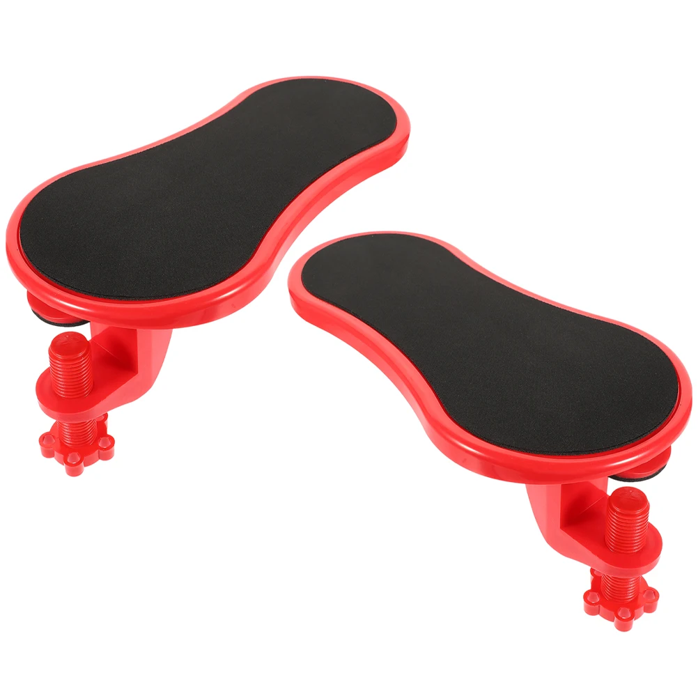 2 Pcs Mouse Pad Desk Wrist Rest Support Lightweight Ergonomic Computer Keyboard Armrest Elbow Pad Travel Office Use