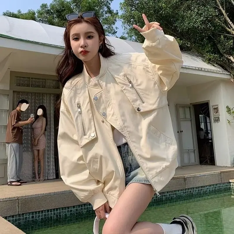 

Casual Loose Zipper Jaet for Boys Youth Trendy Street Sle Simple Design Heavyweight 300 Pou Teens Winter Outerwear