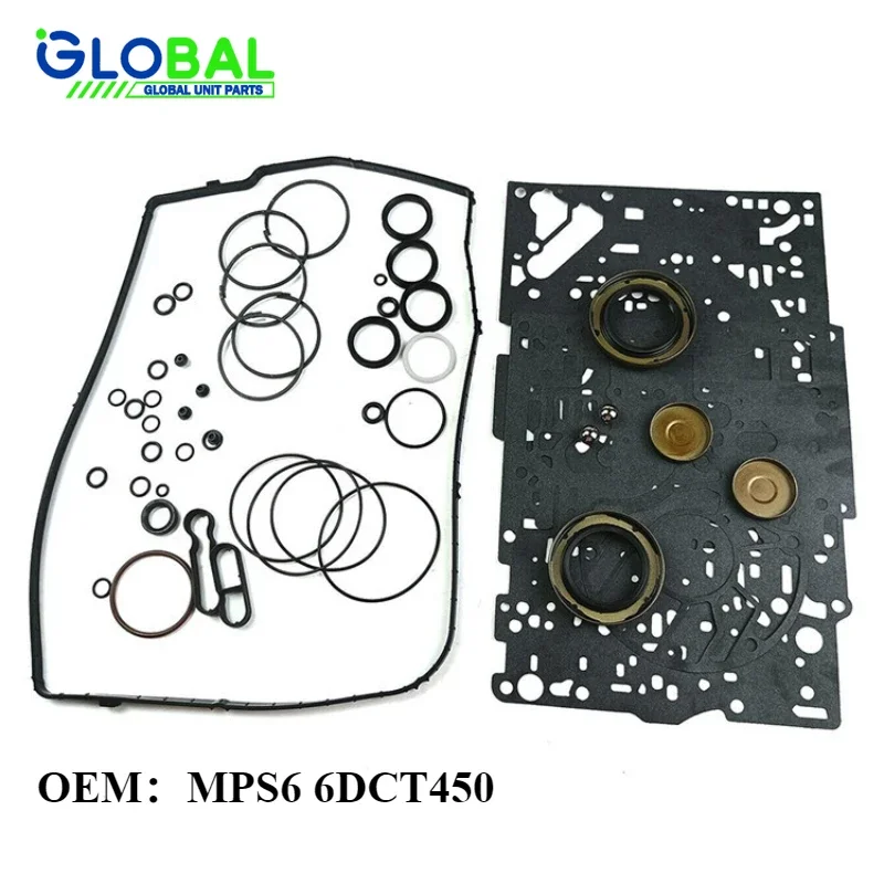 

MPS6 6DCT450 Automatic Transmission Gearbox Rebuild Seals Kit Fits For Volvo Mondeo LAND FORD