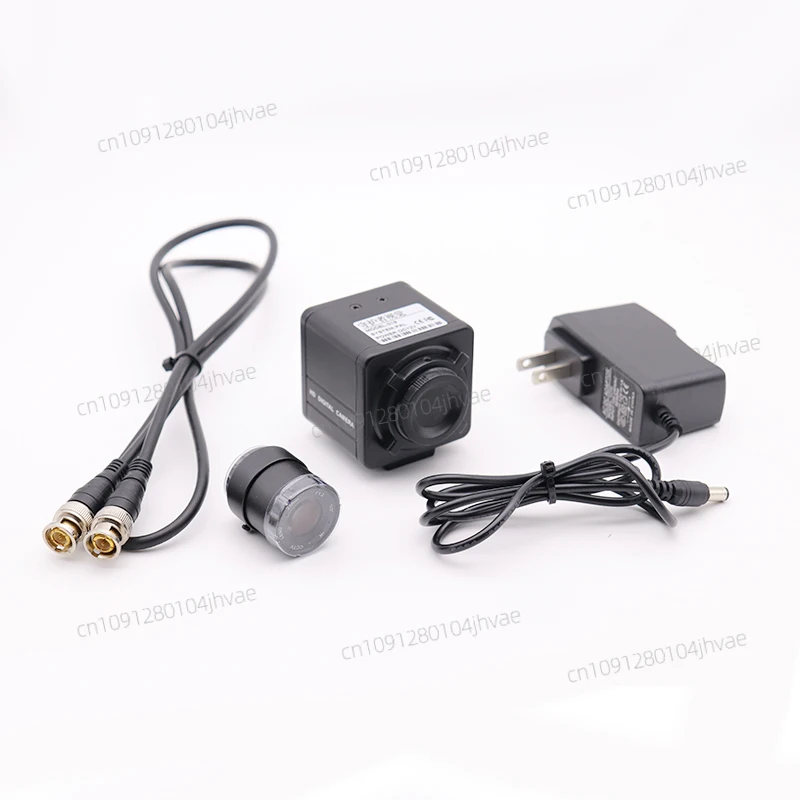 High Performance BNC /AV Industrial Camera HD 1200TV Lines 1/3" Microscope Camera