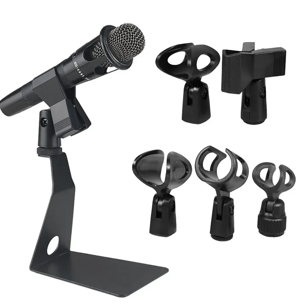 Clip universale per morsetto per microfono Supporto per microfono durevole per conferenze di riunioni Accessori per supporto per microfono audio