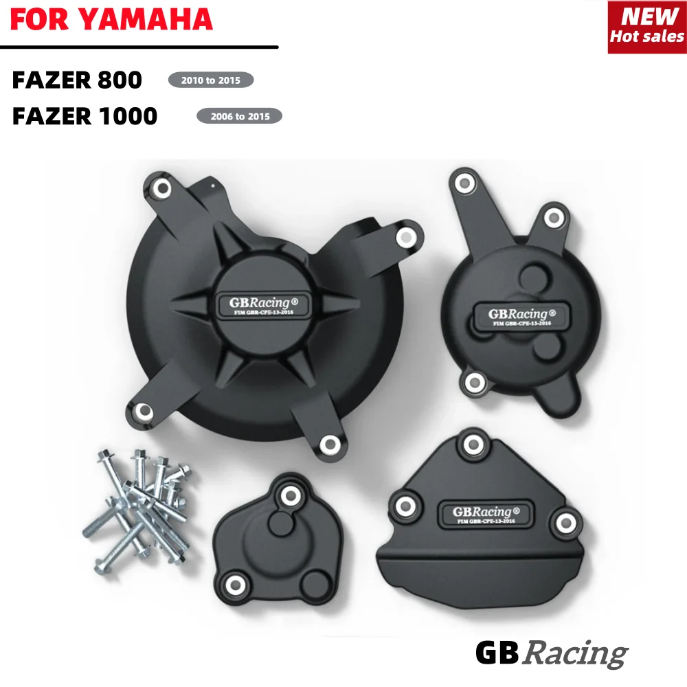 

GBRacing Engine Cover FZ1 FZ8 2006 To 2015 YAMAHA FAZER 800 1000 Motorcycle Alternator Clutch Protection Cover Accessories