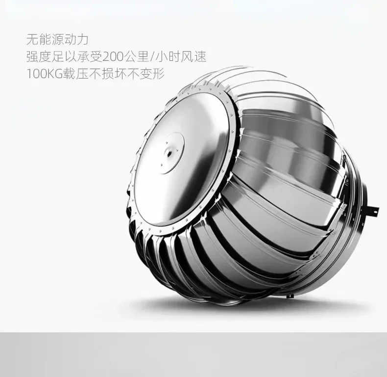 110mm 150mm 200mm Pipefit Roof Ventilating Fan Steel Roof Ventilator Wind Turbines Air Vent Attic Ventilator