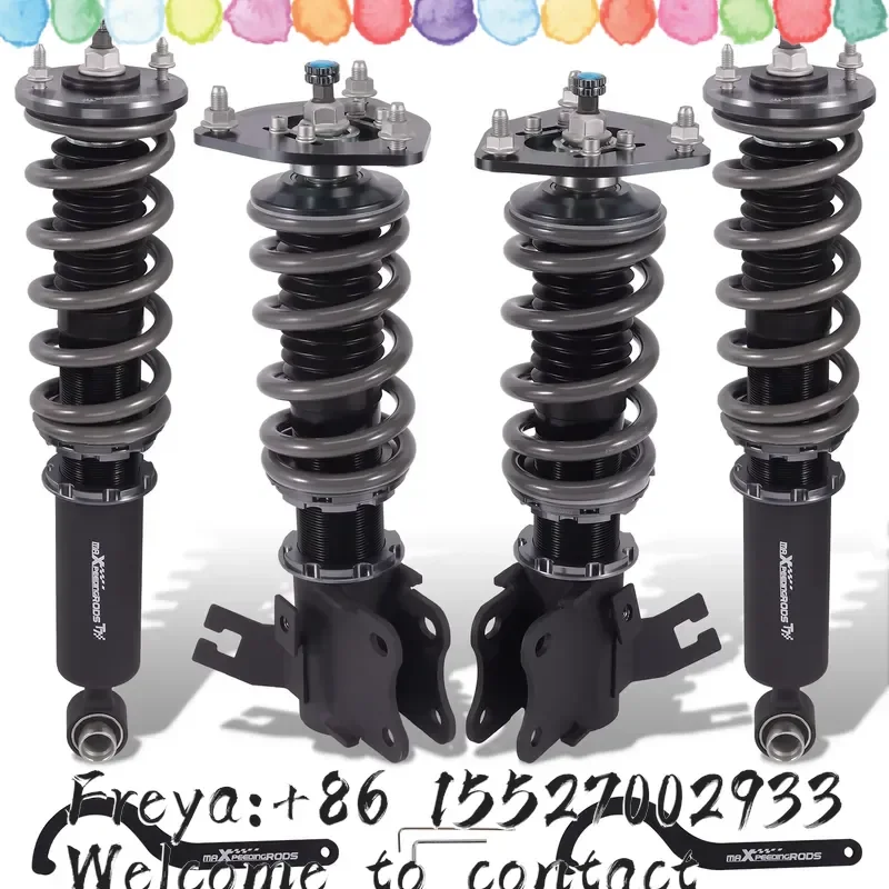 24 Step Damper Coilovers Shocks Suspension for S13 240SX 200SX 180SX 1989-1999 drifting coilover