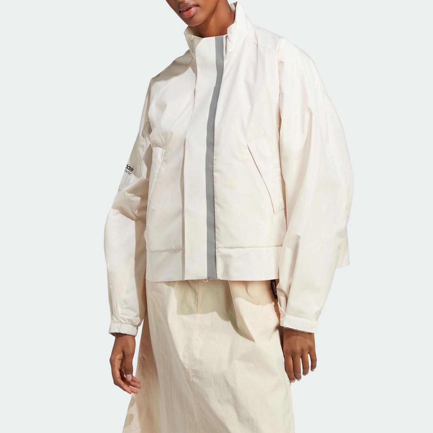 

Adidas genuine Women's Short Stand Collar Sport Jacket IC5446