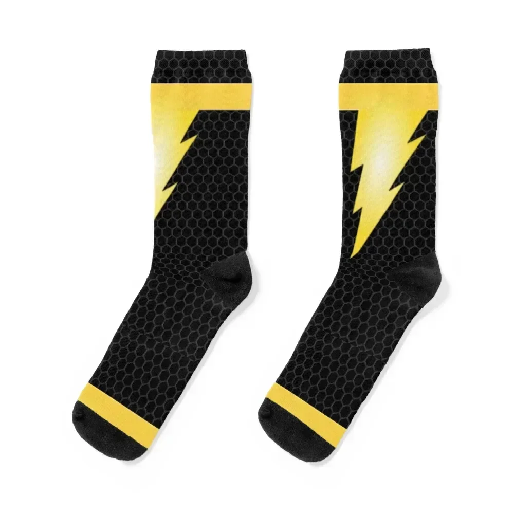 

Black Adam symbol t-shirt Socks loose anime tennis Wholesale Socks For Men Women's