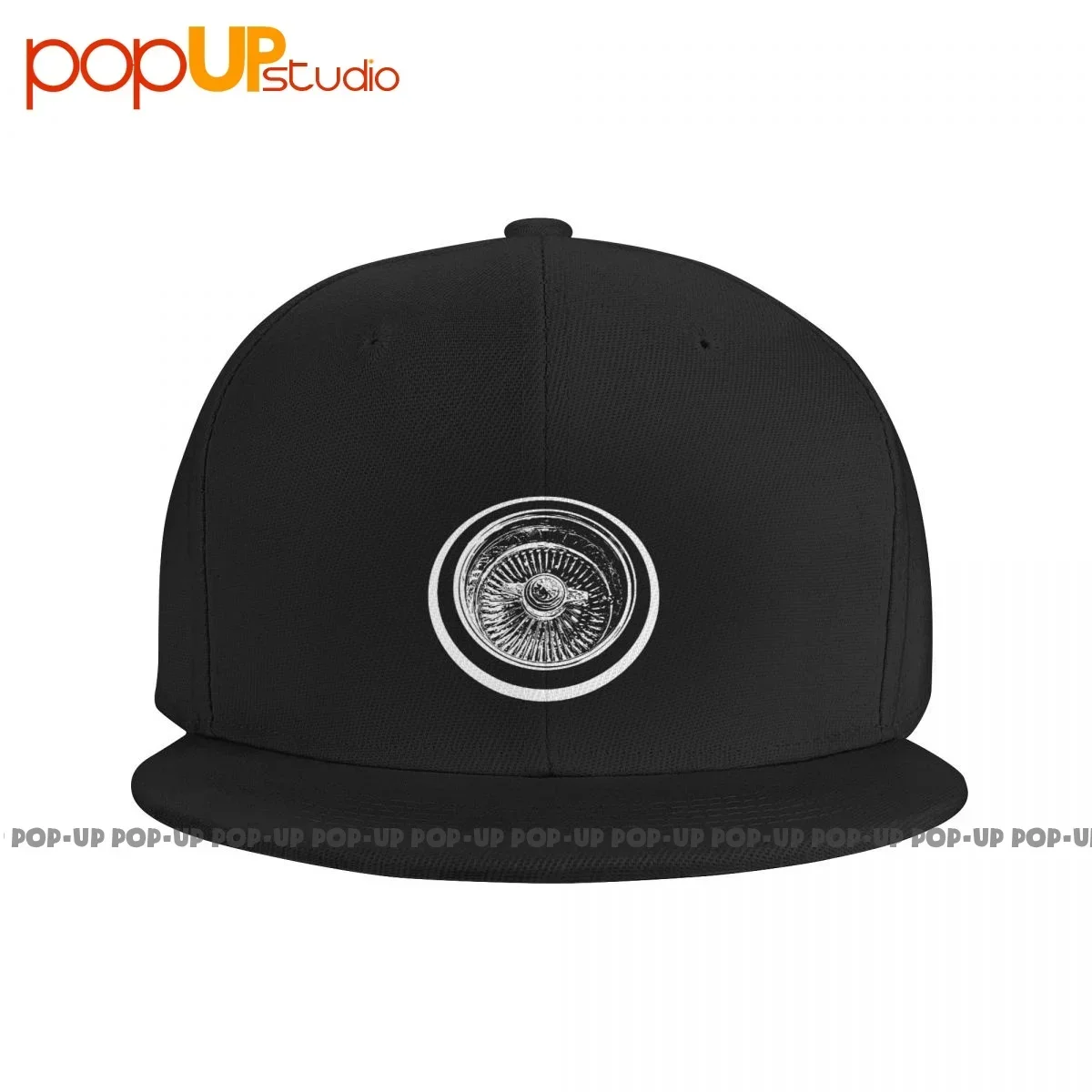 Trendy Lowrider Wire Wheel Knockoff Engraved Car Show Snapback Cap Premium Best Seller Baseball Caps