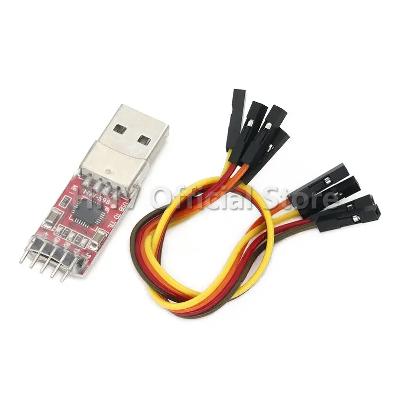 1pcs CP2102 module USB to TTL serial UART STC download cable PL2303 Super Brush line upgrade