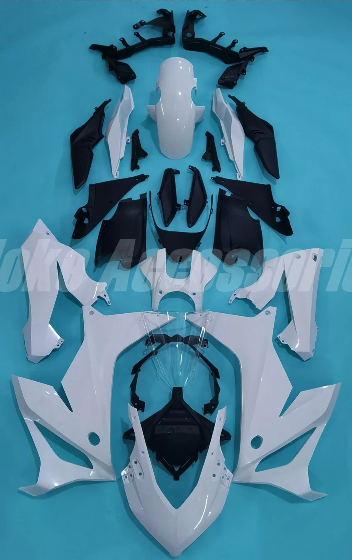 

Комплект обтекателей для мотоцикла Moke moto, подходит для CBR650R 2021 2022, комплект кузовных работ, высокое качество, инъекция ABS, новый, неокрашенный