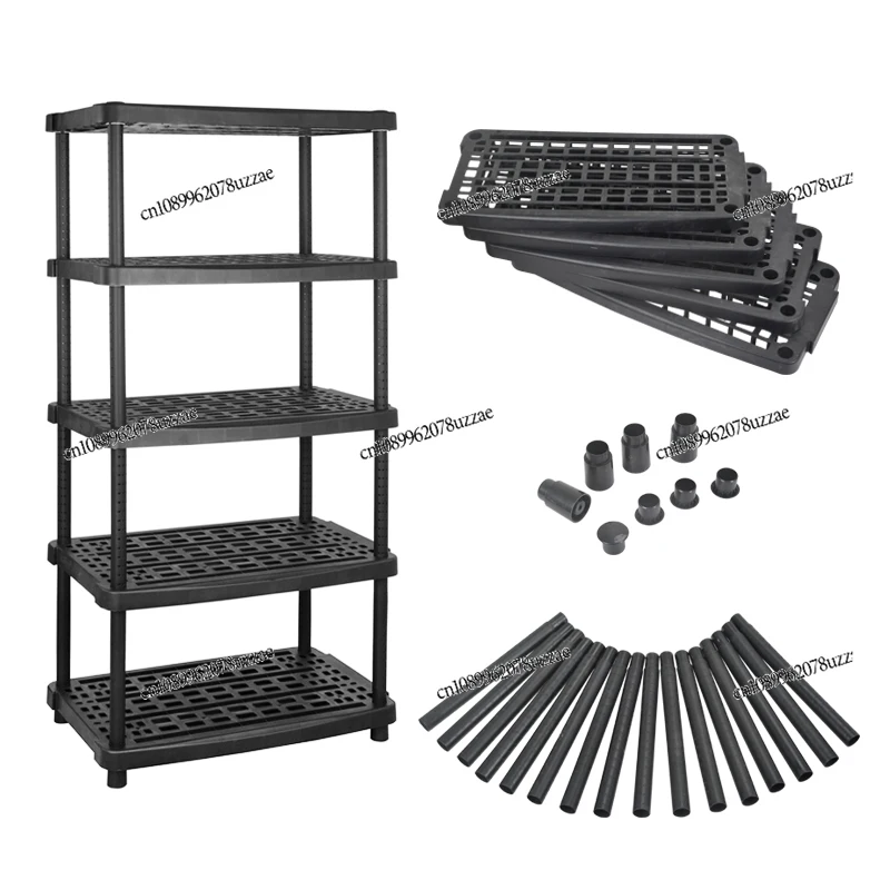 Five-layer High Load-bearing Punching Mesh Hole Board Corner Storage Rack